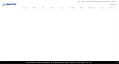 Desktop Screenshot of boeing.com