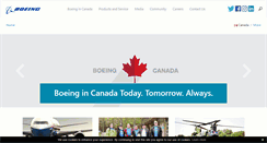 Desktop Screenshot of boeing.ca